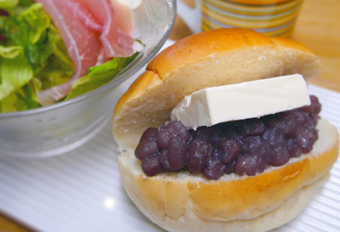 よなよなのあんこ2本ポストカード1枚セット：B100-034