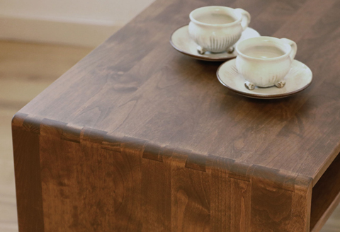 kumukumu100センターテーブル　WN色【諸富家具】：C176-007