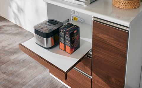 セクレト 120 オープンカウンターボード【諸富家具】：C307-007