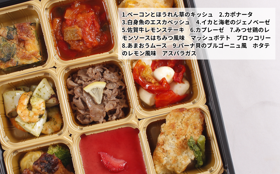 お正月用 洋風オードブル 1人前セット 冷凍 ：B250-027