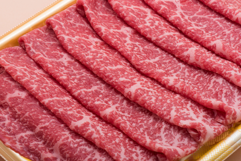 訳あり！贅沢【A4～A5】佐賀牛赤身霜降りしゃぶしゃぶすき焼き用（肩・モモ）1.2kg（600g×2p）：B260-011