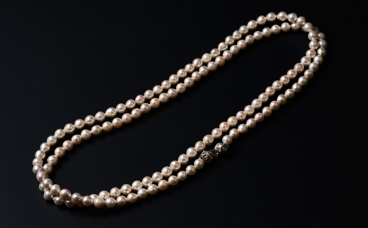 8-8.5アコヤ真珠120cmセミバロックロングネックレス ジュエリー アクセサリー ネックレス 真珠 パール 美穂野 佐賀市 ：C520-003