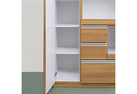 90レンジ台 クオーネ（NA）【諸富家具】：C139-004