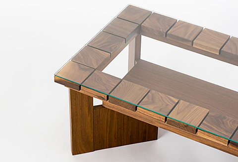 コット95コーヒーテーブル WN【諸富家具】：C247-010