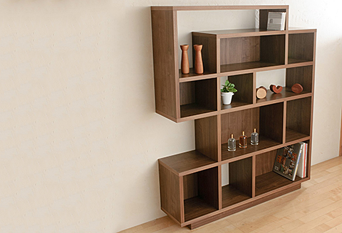 ソーロ120シェルフ Oak【諸富家具】：C302-002