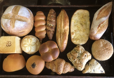 佐賀県産小麦のよつばパン おすすめパン 15個セット：B140-007