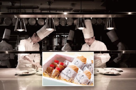 シャトー文雅　黒毛和牛「生」ハンバーグ4個（ソース付）：B150-038