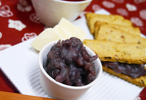 よなよなのあんこ2本ポストカード1枚セット：B100-034