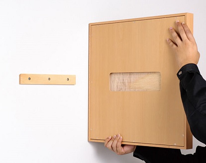 リーヴス 50×150ミラー WN【諸富家具】：C247-008