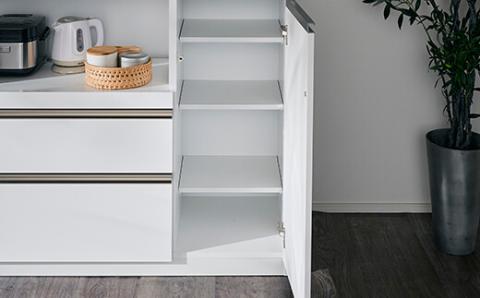 セクレト 120 オープンカウンターボード【諸富家具】：C307-007