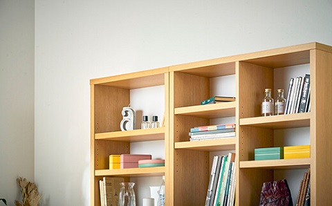 書棚 90cm幅 リーブル【諸富家具】：C201-001