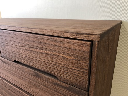 桐たんす 総桐タンス ヤマブキ4段BR：C167-007