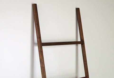 ラダーラック（ウォールナット）：C113-017