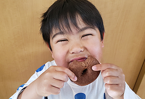 お魚を使ったドーナツとミンチコロッケ天たっぷり21袋セット：B150-034