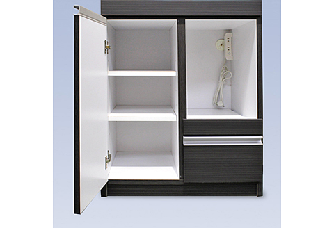 60レンジ台 クオーネ（NA）【諸富家具】：C103-011