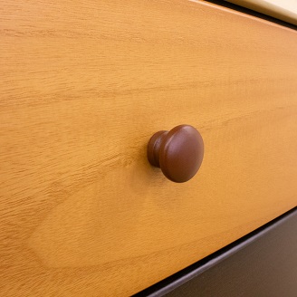 60チェスト6段マルーンⅡ【諸富家具】：C106-020