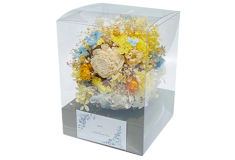 ドライフラワー＆プリザーブドフラワーボール：B180-037