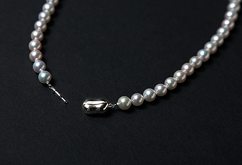 最高級7-7.5mmアコヤ真珠ネックレスセット：D147-001