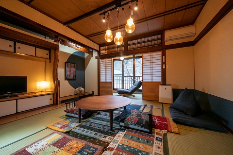 古湯・熊の川温泉 つかさ旅館【和洋室】宿泊券：C160-002