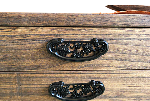 桐たんす 時代仕上げ総桐タンス 5段：C146-010