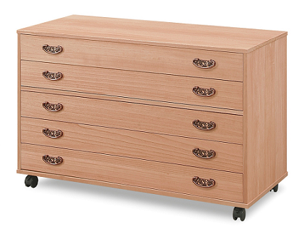 桐たんす 総桐柿渋染めチェスト PA-1005：C149-016