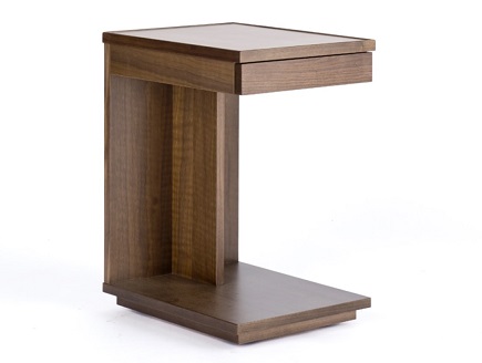 ジラーレ35サイドテーブル WN【諸富家具】：C137-003