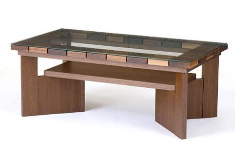 コット95コーヒーテーブル WN【諸富家具】：C247-010