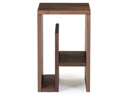 ノード35サイドテーブル WN【諸富家具】：C259-001