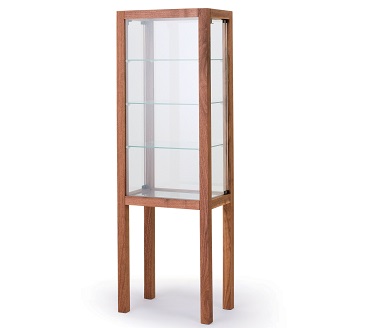 ルーシュ45ディスプレイキャビネット WN【諸富家具】：C450-002