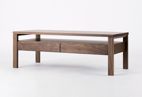 ヴィータ110コーヒーテーブル D50 WN【諸富家具】：C348-004