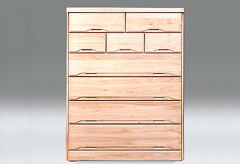 105-6箪笥 ヒノキ【諸富家具】：C250-020