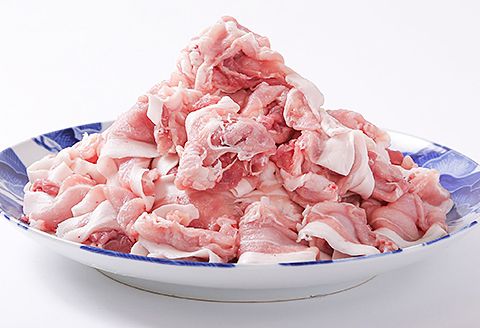 肥前さくらポーク ももスライス 3kg（500g×6）：B200-004