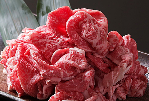 佐賀牛切り落とし 2kg（500g×4）：B445-002