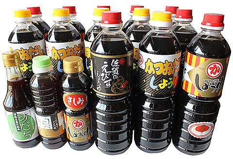 佐賀の美味しい醬油と調味料のセット：B385-003