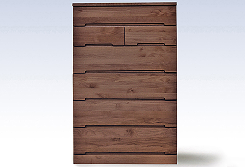 80HCBR 無垢材を使用したチェスト【諸富家具】：C173-006