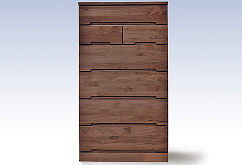 60HCBR 無垢材を使用したチェスト【諸富家具】：C140-008