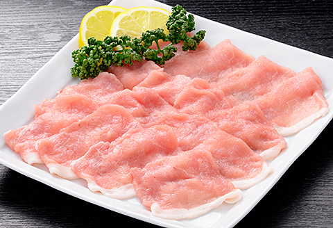 肥前さくらポーク　ローススライス　1kg ：B150-005