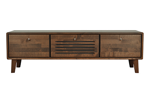 kumukumu150テレビボード　WN色【諸富家具】：C358-004