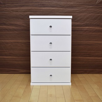 43.5チェストキャンディ4段（全6色）【諸富家具】：B650-007