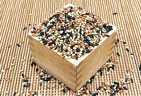 佐賀県産古代米3色MIX 4kg：B270-002