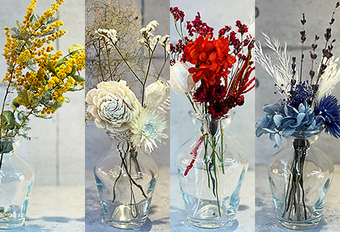 【12回定期便】ドライフラワー：B870-001