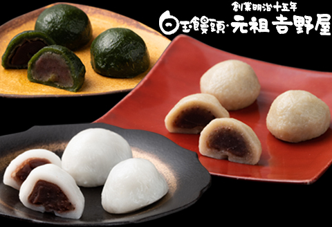 佐賀銘菓 元祖吉野屋 冷凍白玉饅頭詰合せCセット：B290-010