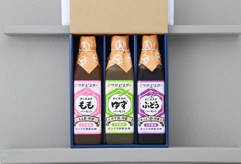 濃厚飲むフルーツ酢3本：B150-009