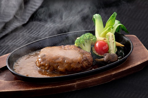 シャトー文雅　黒毛和牛「生」ハンバーグ4個（ソース付）：B150-038