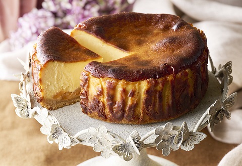 キャラメルりんごのバスクチーズケーキ：B110-008
