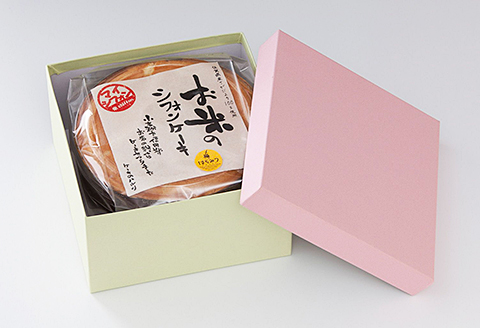 佐賀産100％さがびより使用のお米のシフォンケーキ：B120-024