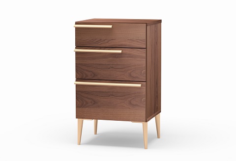 ボセト 45ドロワー WN／カッパー脚【諸富家具】：C226-004