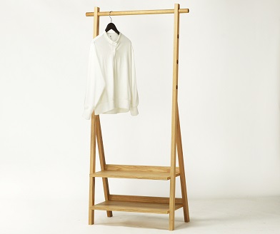 コルンピオ 80ワードローブ Oak【諸富家具】：C247-007