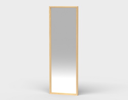 リーヴス 50×150ミラー Oak【諸富家具】：C197-008