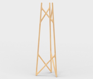 アール 46コートスタンド Oak【諸富家具】：C317-003